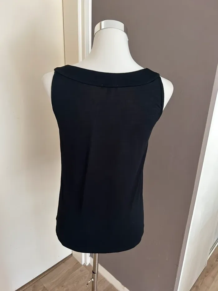 Chacok débardeur, top haut sans manches noir, modèle Liron Taille 1/36 - photo numéro 4