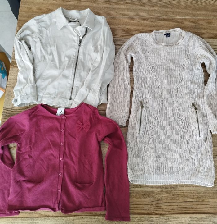 Lot vêtements hiver fille 8 ans - photo numéro 2
