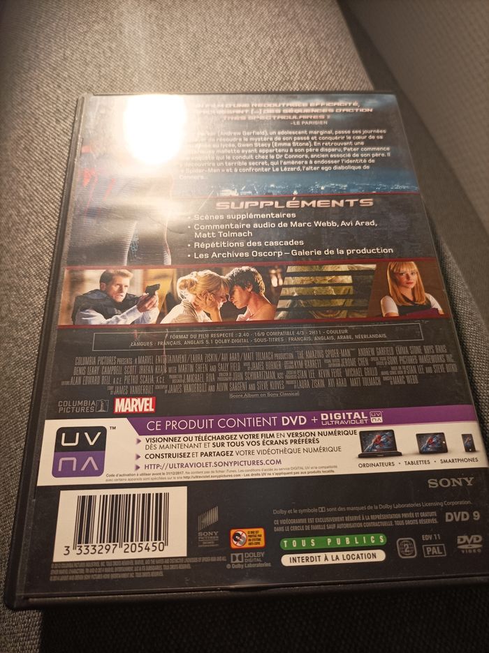 DVD thè amazing spidet lan - photo numéro 2