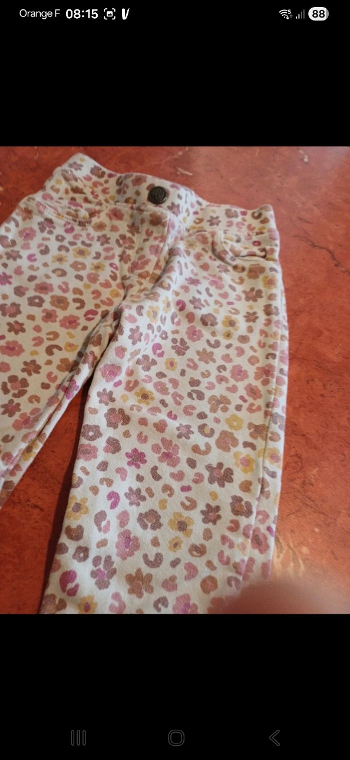 Legging fille taille 3 ans - photo numéro 2