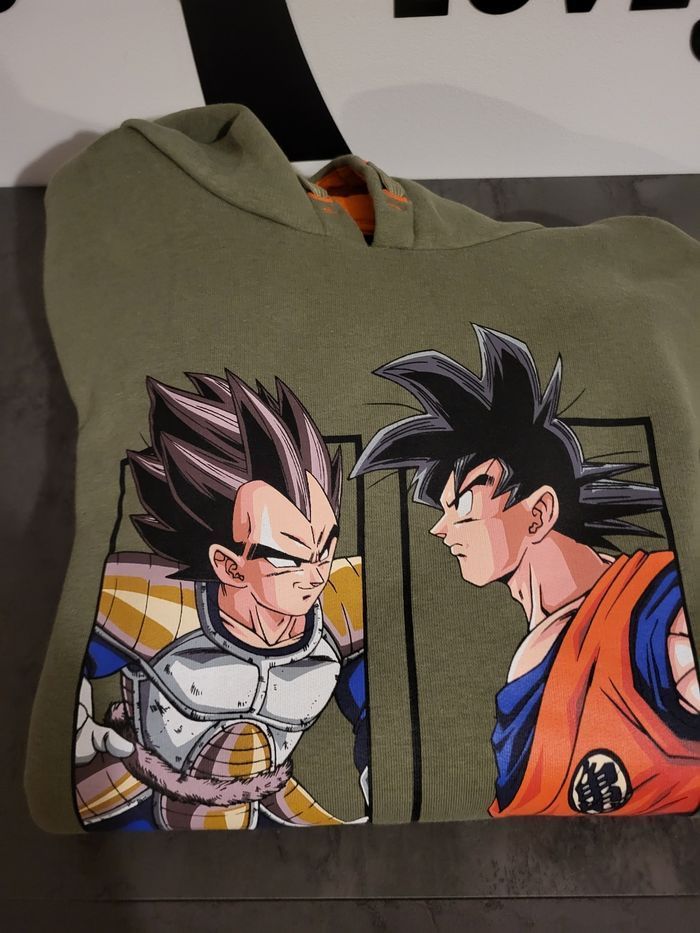 Sweat à capuche dragon ball taille M - photo numéro 3