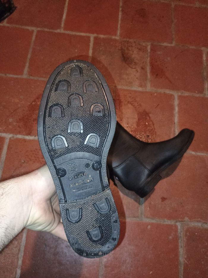 Bottes d’équitation Décathlon taille 36 – confortables et solides - photo numéro 2