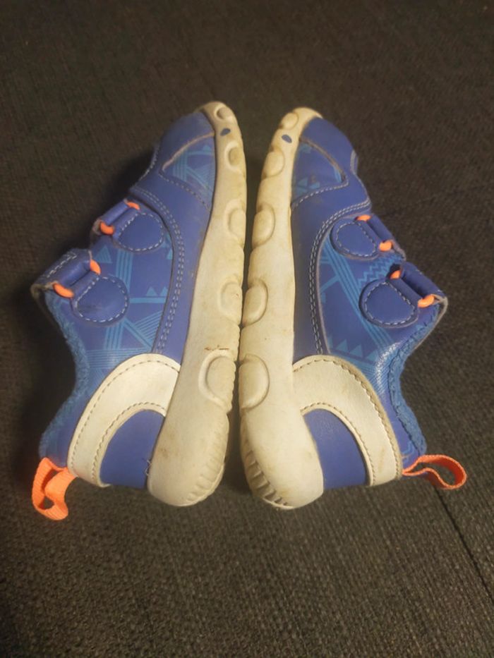 Baskets a velcros Bleu T 26 Domyos decathlon - photo numéro 7