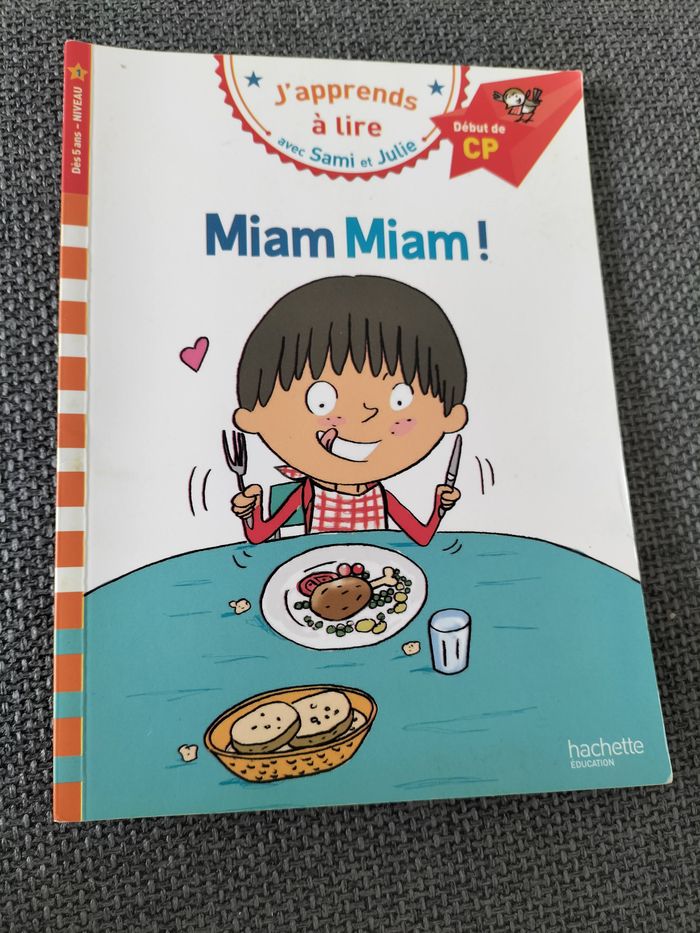 Livre Sami et Julie : Miam Miam