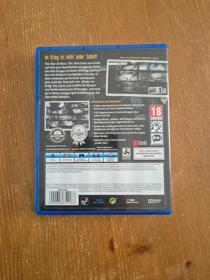 This War of Mine pour PS4 - photo numéro 2