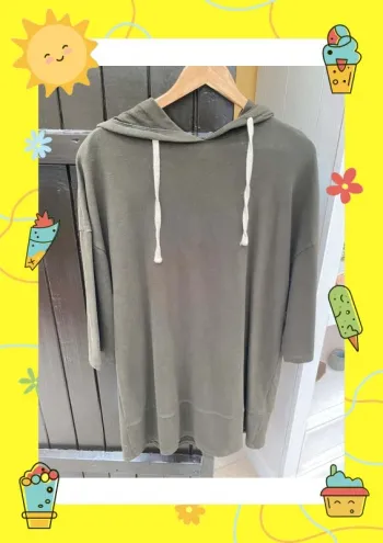 Sweat long oversize Zara trafaluc