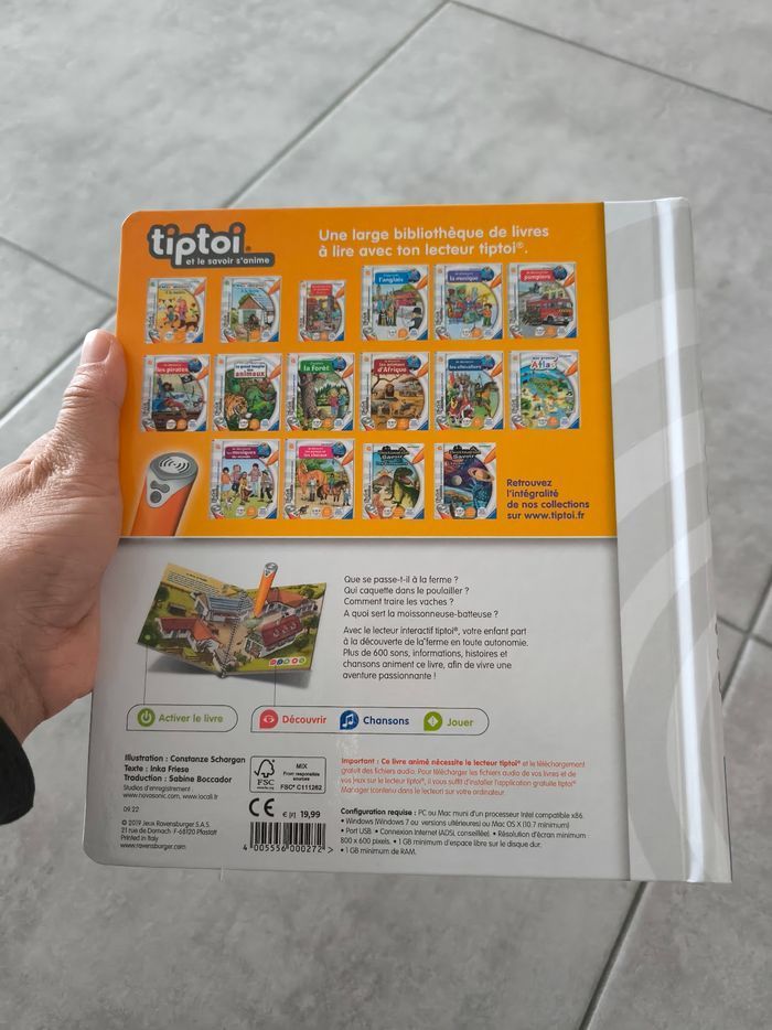 Ravensburger - Tiptoi - Mon imagier - A la ferme - photo numéro 2