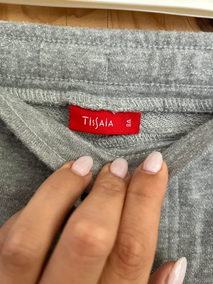 Short gris fille 8 ans - photo numéro 3