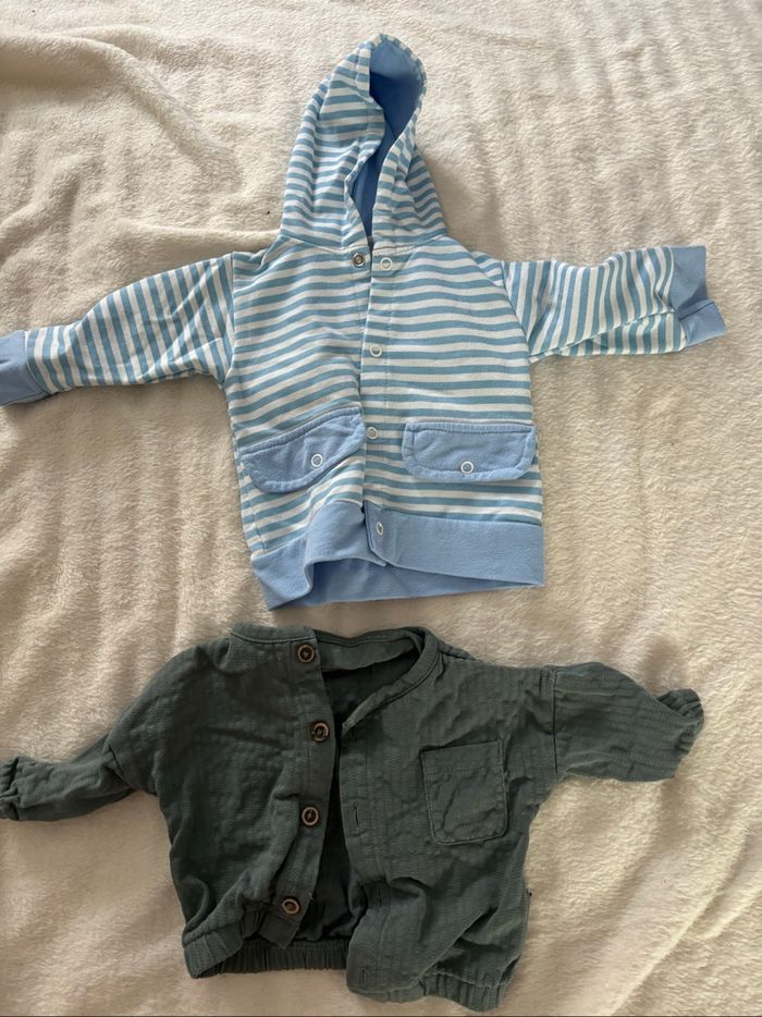 Gilets garçons 3 mois - photo numéro 2