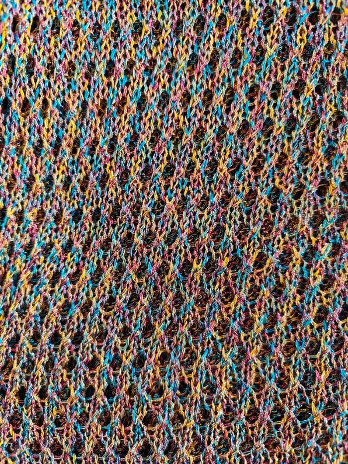 Tunique maille ajourée multicolore Yu.Yu - photo numéro 8