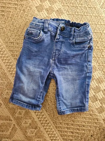 Short en jean garçon