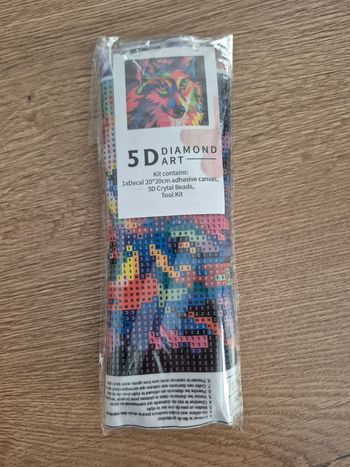 Diamond Painting Loup