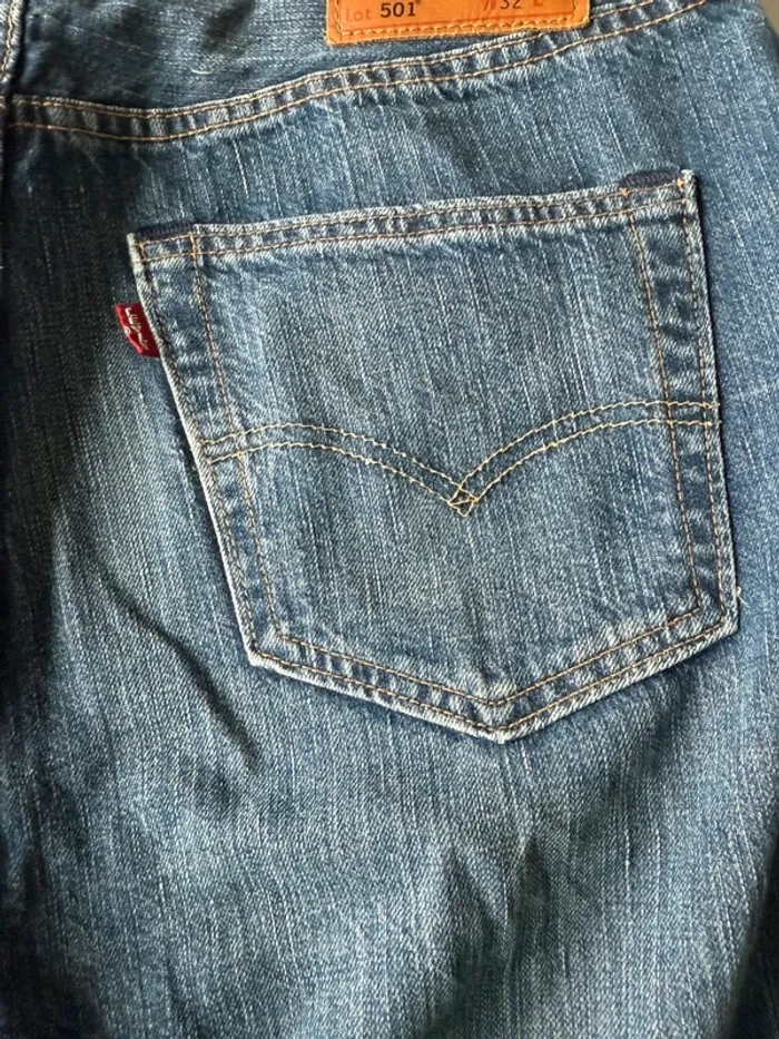 Bermuda jeans Lévis 501 - photo numéro 8