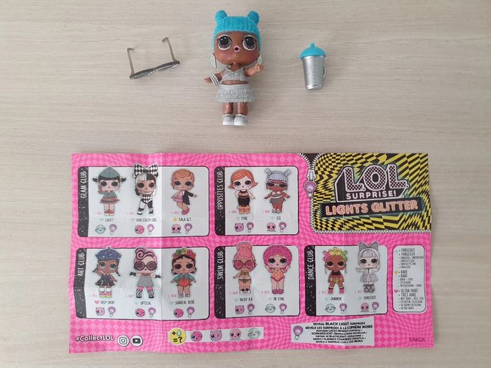 Poupée L.O.L Surprise Lights Glitter - Ice - L005 - photo numéro 4