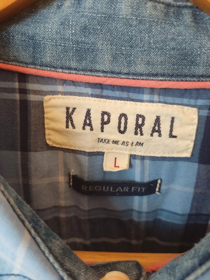 🍀Chemise Kaporal regular fit taille L🍀 - photo numéro 4