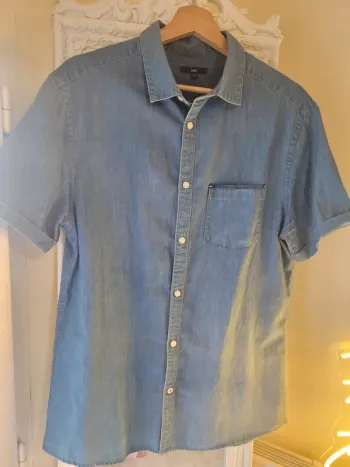 Chemise manche courte homme L