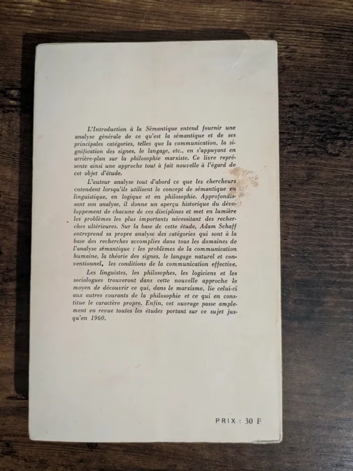 Introduction à la sémantique - photo numéro 2