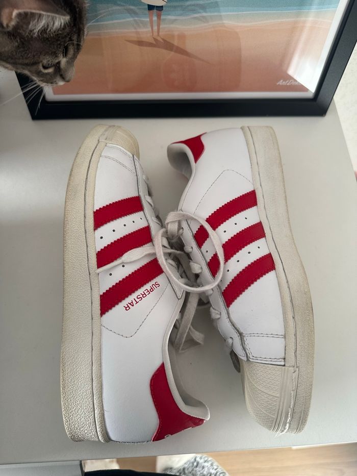 Adidas superstar rouge - photo numéro 4