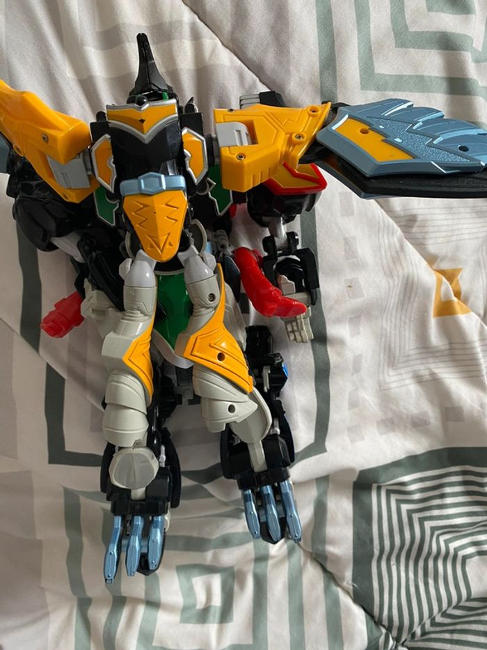 power rangers megazord bandai 2005 mystic force dx titan - photo numéro 9