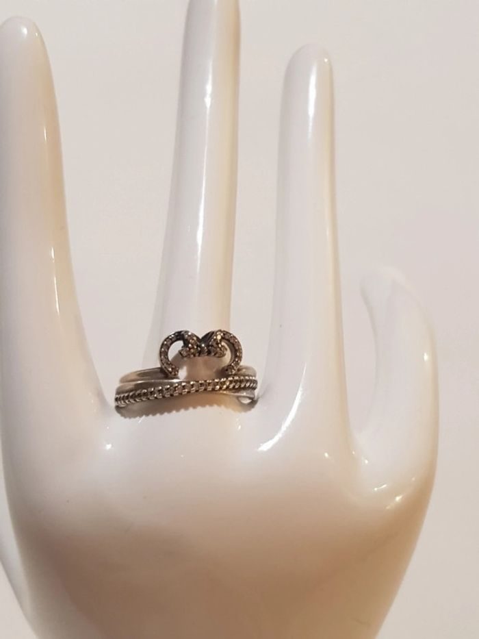 2 bague en argent 925 Pandora - photo numéro 2