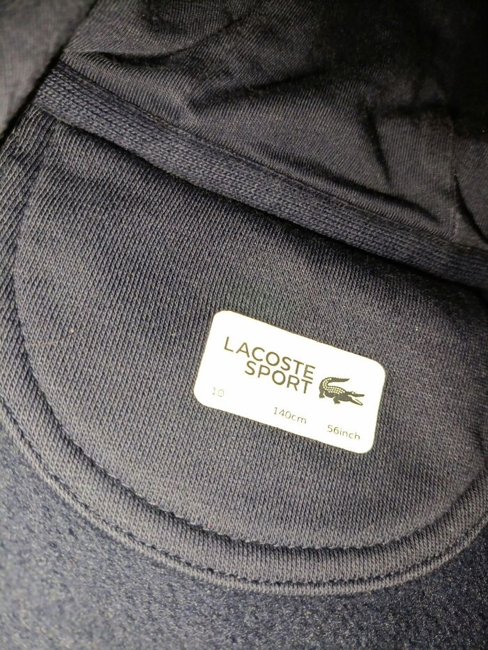 Gilet veste lacoste - photo numéro 4