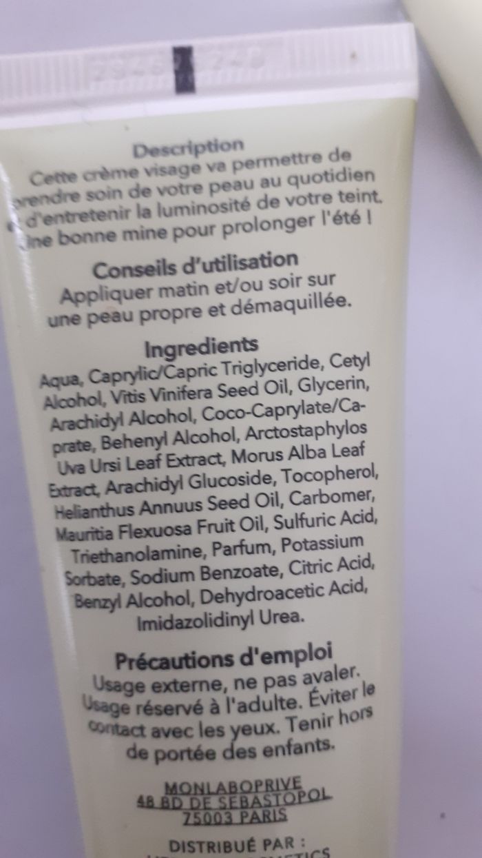 Liedalur crème visage  bonne mine  soin quotidien  3×40ml=120ml - photo numéro 3
