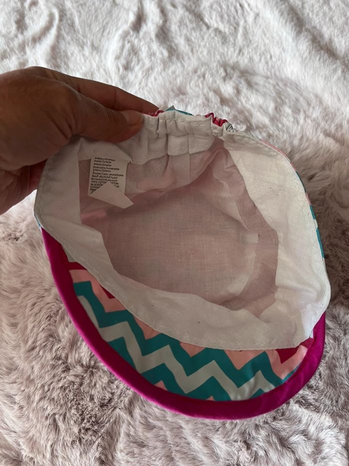 Casquette taille 53 (3/5 ans) avec inscription Je suis ta puce (0623) - photo numéro 5