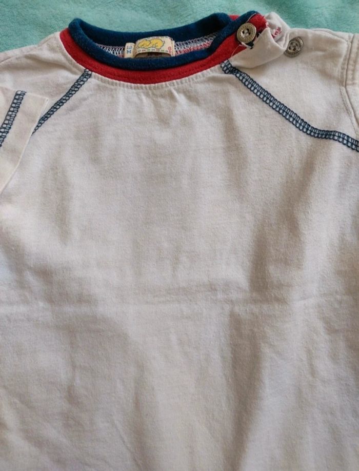Lot de 2 Tee-shirt taille 12 mois - photo numéro 4