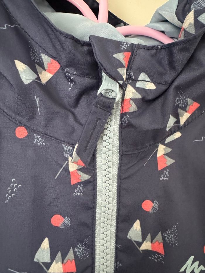 👚K-way - bleu - fille - 3-4 ans- 96-102cm - quechua - très bon état - photo numéro 5