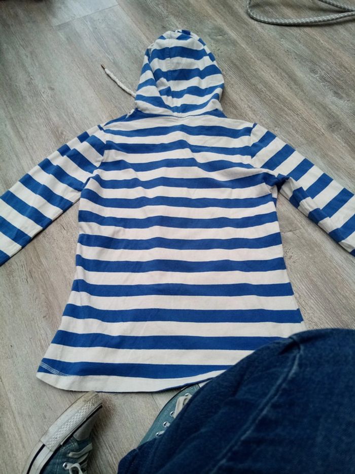Pull fin à capuche taille S - photo numéro 5