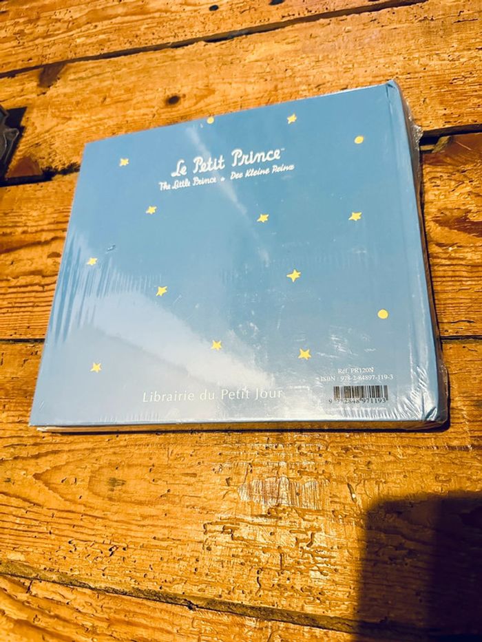 NEUF Grand carnet d’adresses répertoire Le Petit Prince Petit Jour Paris Avion bleu - photo numéro 3