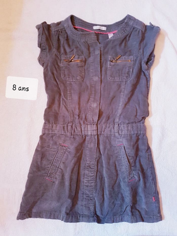 Robe velour okaïdi 8 ans