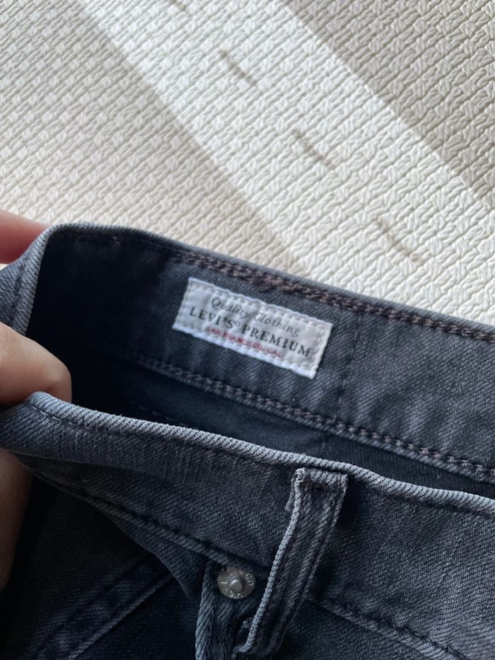 Jean levi’s mile high super skinny gris 27 - photo numéro 4