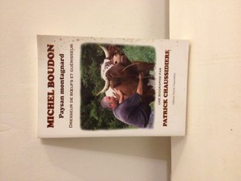 Livre Michel Boudon Paysan montagnard biographie de Patrick Chaussidière