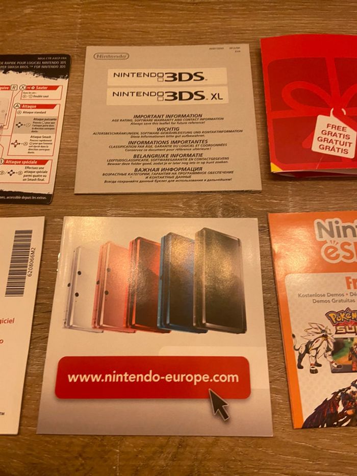 Notice du jeu super smash bros nintendo 3ds - photo numéro 3
