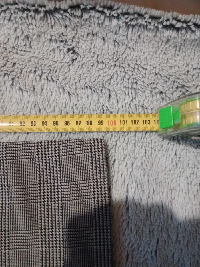 Pantalon cigarette 40 carreaux prince de galles c76 - photo numéro 16