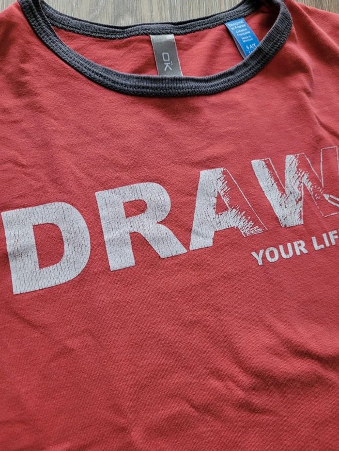 T-shirt Okaïdi 6 ans - photo numéro 3