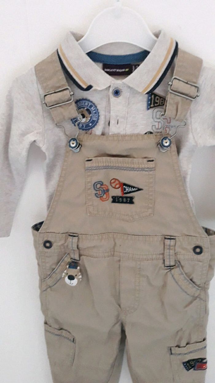 Ensemble salopette 12mois