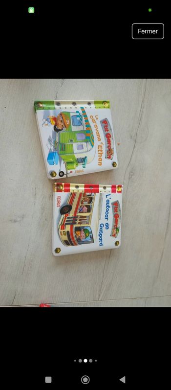 Livres  p'tits garçons
