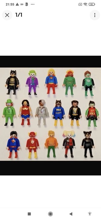 Série complète Kinder DC Comics Marvel 