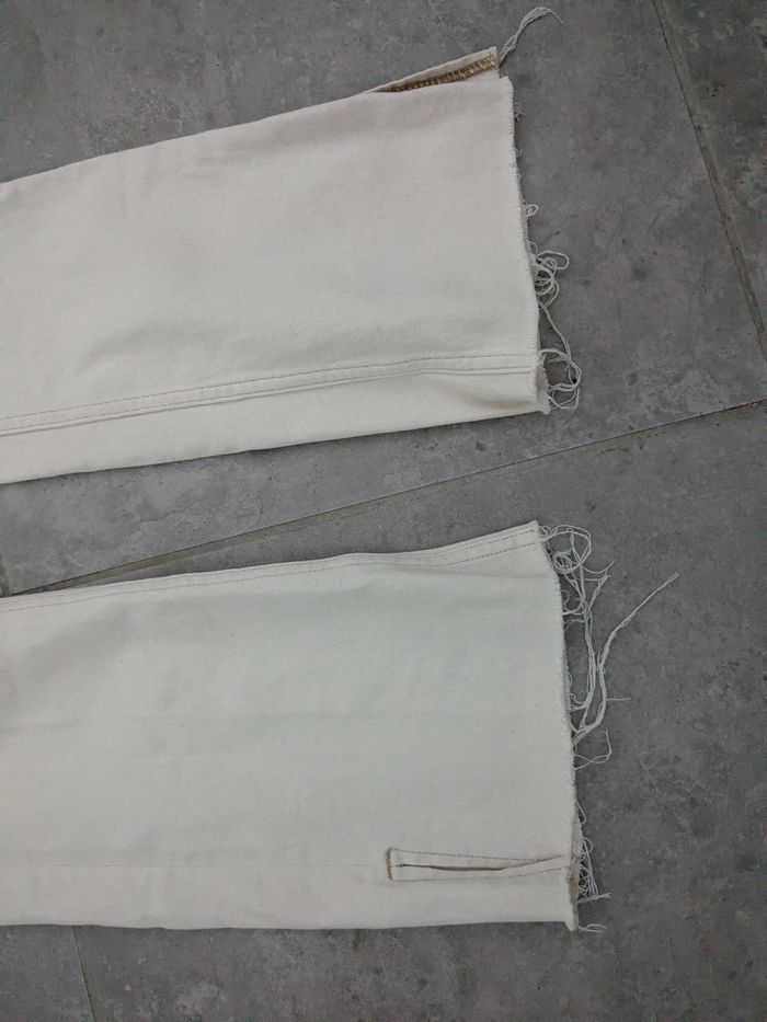 Pentalon blanc cassé - photo numéro 4