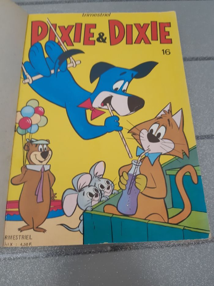 Bd ancienne de 1979 Pixie & Dixie Album numéro de série 6  style Tom et Jerry - photo numéro 5