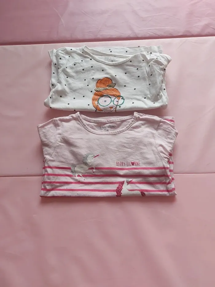 Lot de 2 t-shirts manches longues
