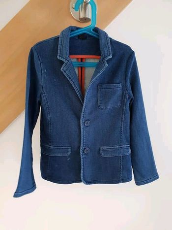 Veste garçon  8 ans imitation jeans