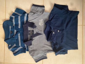 Lot de trois polos pour garçons