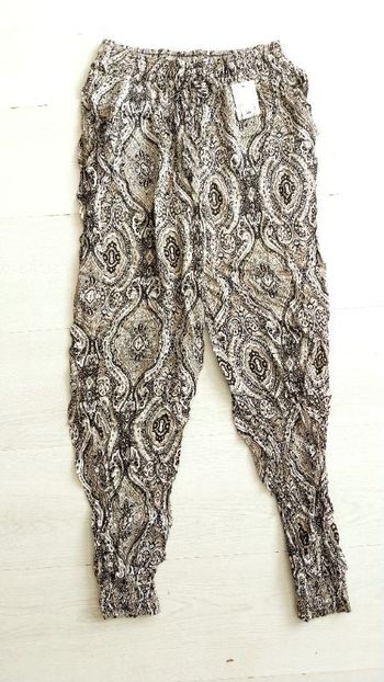 Pantalon multicolore bohème