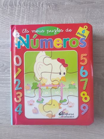 Livre Puzzle pour apprendre les chiffres en Catalan
