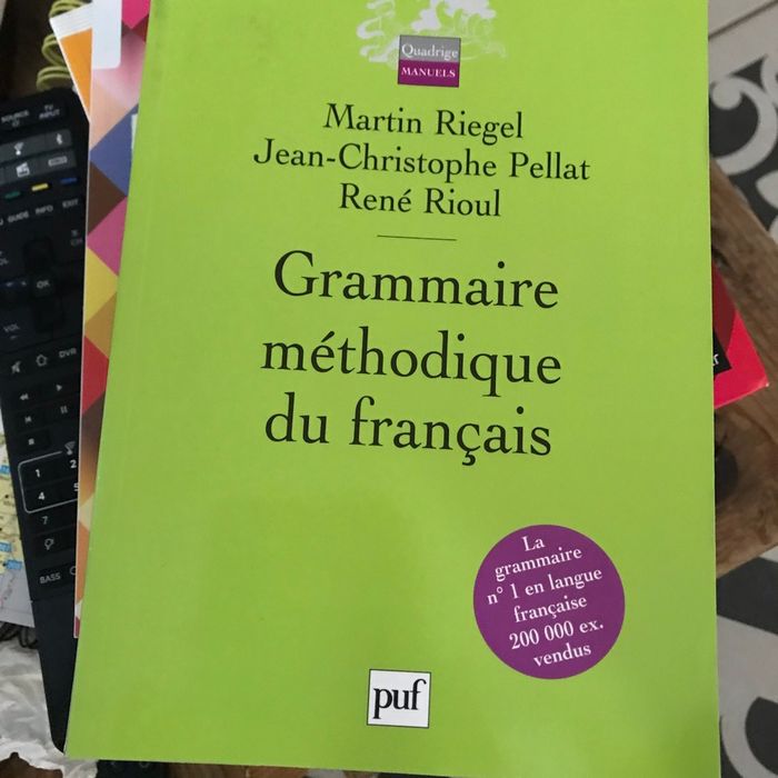 Livre grammaire