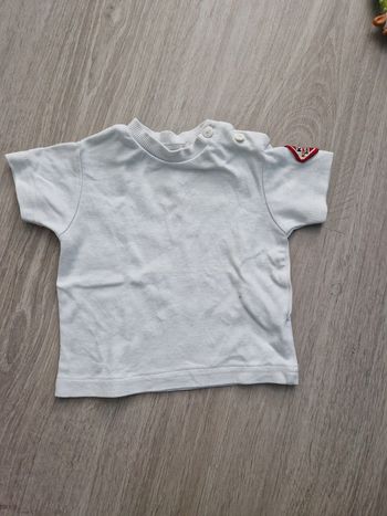 t shirt blanc manches courtes