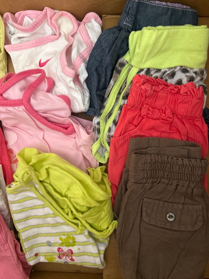 Lot 15 pièces printemps été fille - photo numéro 3